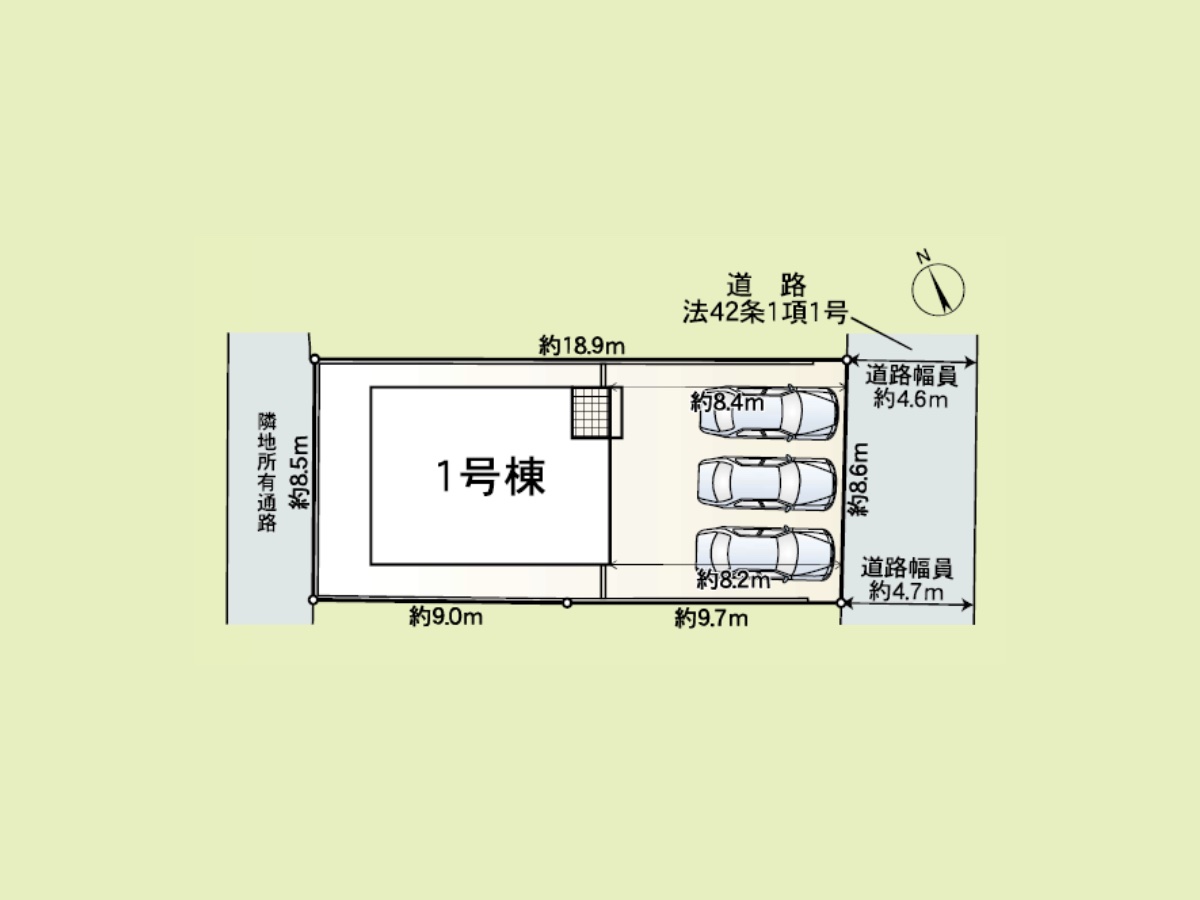 南あわじ市広田広田第1 区画図